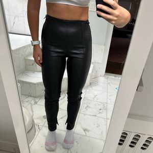 Zara Leather Pants